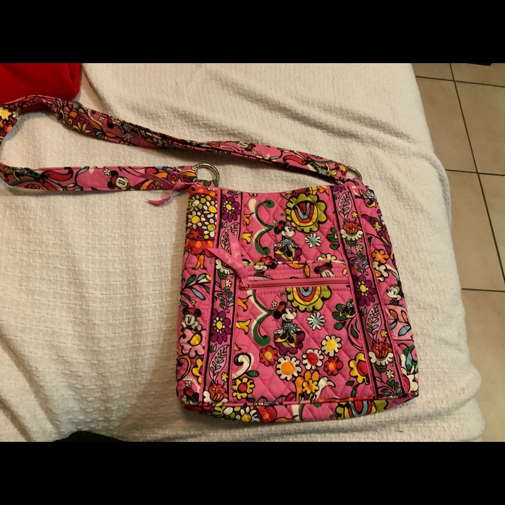 Pink Vera Bradley Mickey and Minnie bag